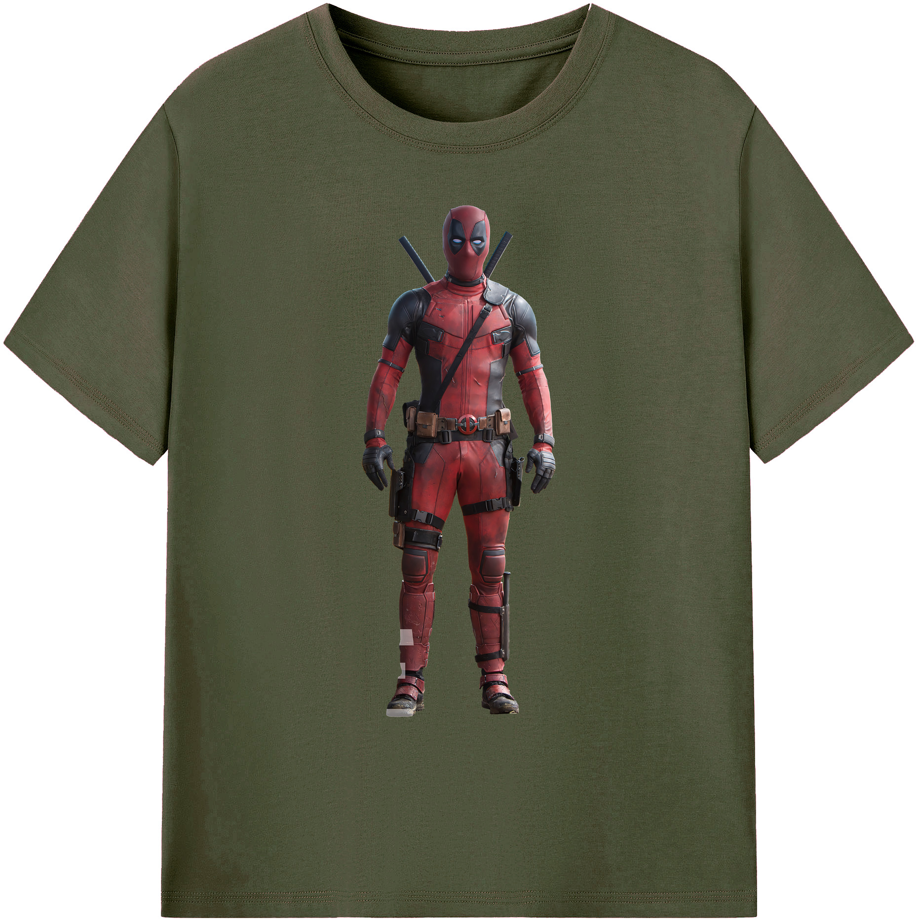 （画像用） Deadpool デッドプール 綿100％ メンズ半袖Tシャツ｜肌触りやわらか＆通気性
